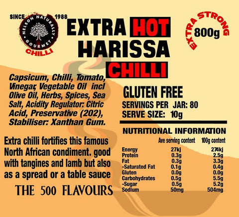 Harissa (Extra Hot Sauce)
