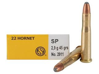 22 Hornet 45gr Soft Point