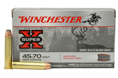 Winchester SuperX .45-70Gov 300gr JHP (20)