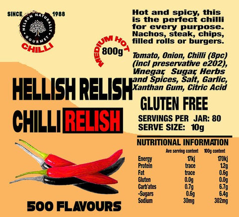 Original Chilli Relish Sauce