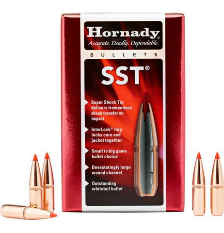Hornady 30cal .308 dia 165gr SST Projectiles Box of 100