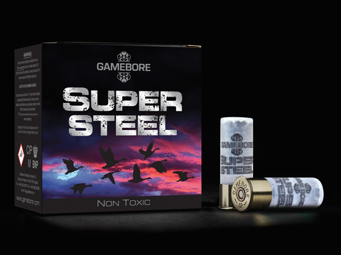 12ga Gamebore Super Steel 2 3/4, 2 shot 32gram