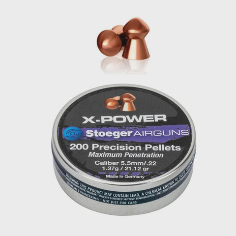 .22 H&N Stoeger X-Power 5.50/CP 200 pellets