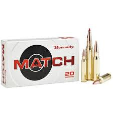 Hornady 6.5 Creedmoor 120gr ELD Match Ammunition Box of 20