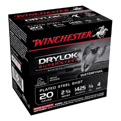 Winchester Drylok Steel 20g 4  2 3/4  21grm