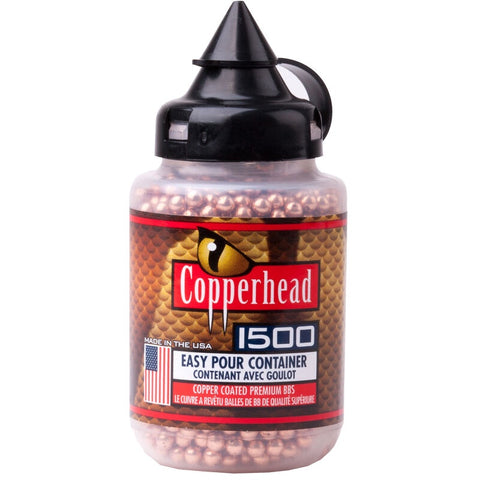 Copperhead BBs .177 Caliber Stainless Steel Copper Coated