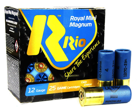 Rio 12ga BB 42gr 70mm Royal Mini Magnum *25 Rounds