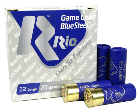 Rio Steel Shot 12ga #2 36gr 70mm Game Load Blue Steel