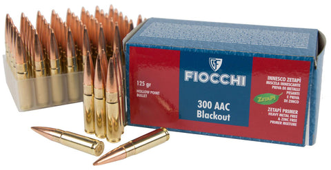 Fiocchi 300 Blackout 125gr HP 50 rounds