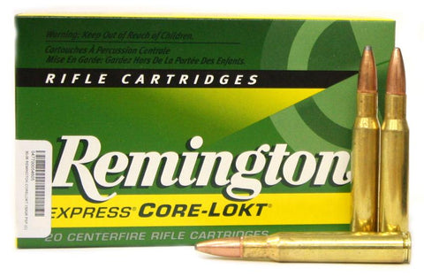 Remington 30-06 Express 150gr Soft Point Core-Lokt *20 Rounds