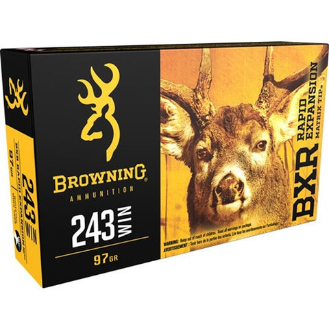 Browning BXR .243 Win 97gr REMT (20)