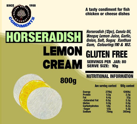 Horseradish Lemon Cream