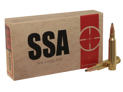 Silver State Armory Ammunition 5.56x45mm NATO 63 Grain Soft Point Box of 20