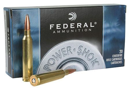 Federal 22-250 Power-Shok 55gr Soft Point *20 Rounds
