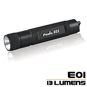 EO1 Max 13 Lumens High Performance Led Flashlight Black