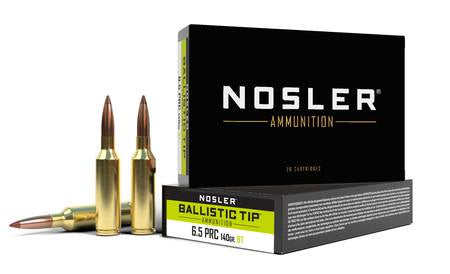 Nosler 6.5 PRC140gr Ballistic Tip Hunting