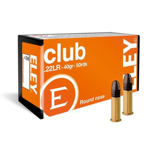 Eley .22 Club, 40gr, 50 rounds