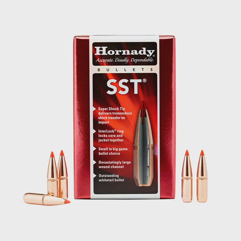 6.5mm Hornady .264 dia 123gr SST Projectiles Box of 100