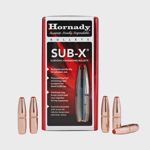 30cal Hornady .308 175gr Sub-X (30-30)