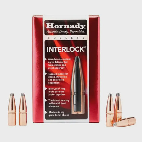 303cal Hornady  .312 dia 150gr SP Projectiles Box of 100