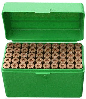 MTM Flip top 50 round Ammo Box