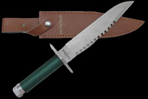 Stealth Rambo - I Stye Knife  - Blade 20cm (8") with Pouch