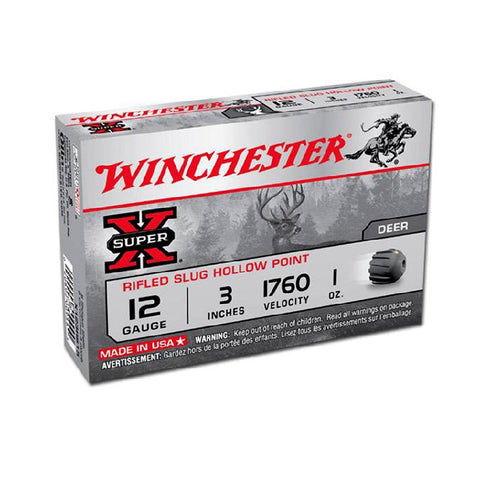 Winchester SuperX 12G r/slug 3" 28gm 1760fps (5)