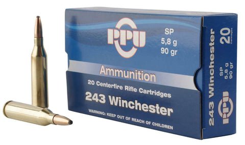 PPU 243 Winchester 90 GR SP