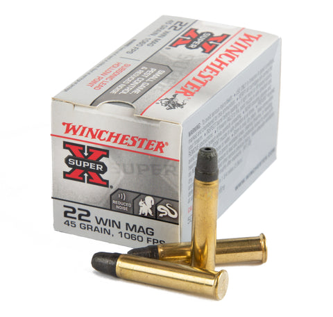 Winchester .22Mag Super-X 45gr Lead Hollow Point 1060fps