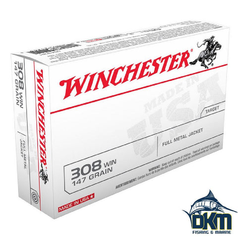 Winchester USA ValuePk .308Win 147gr FMJ (20)