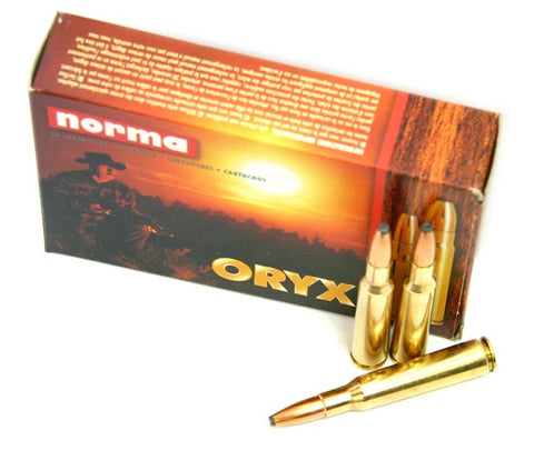 7x57 - Norma 156gr Soft Point Bonded Oryx *20 Rounds