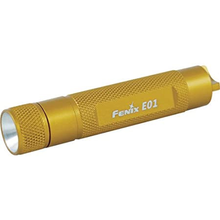 EO1 Max 13 Lumens High Performance Led Flashlight Gold