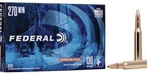 270 Federal Power Shok 150gr SP RN