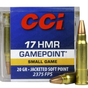 17 HMR CCI 20gr Small Game FMJ
