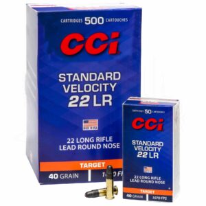 22LR Standard Velocity 40gr Lead Round Nose 1070fps