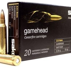 223 Rem Sako Gamehead 55gr
