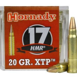 17 HMR 20gr HP-XTP Ammunition Box of 50