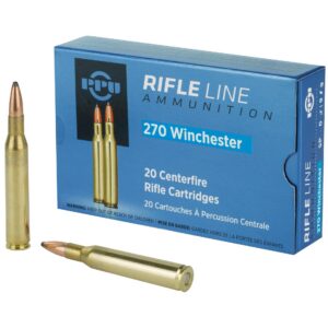 270 PPU Prvi Partizan 130gr Soft Point 20 Rounds