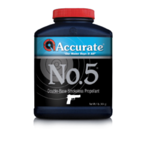 Accurate No. 5 Pistol Powder 1.4c 1lb