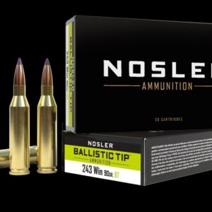 243 Nosler 90gr Ballistic Tipac