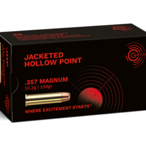 357 Magnum 158gr JHP Geco