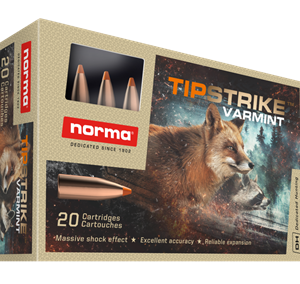 243 Norma 76gr Tipstrike Varmint