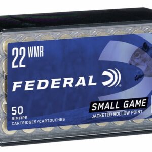 22 Winchester Magnum Game-Shok Ammunition Rimfire (WMR) (22Mag) 50 Grain Jacketed