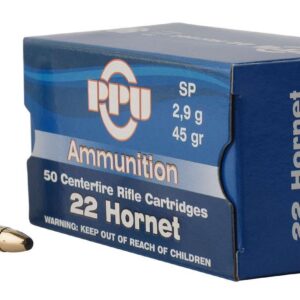 22 Hornet 45 gr SP