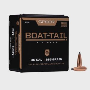 30 cal Speer 165gr Boat-Tail - .308"BTSP
