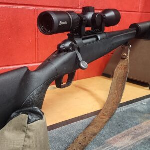 7mm08 Remington Model 783 + Burris 3-12x40 Scope + Manaray Suppressor and Sling _-Extra Mag