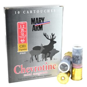 12ga Buckshot Mary Arm 46gr 70mm Chevrotine | 10 Rounds