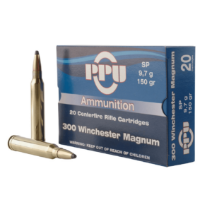 300 Winchester Magnum PPU PRVI Partizan 180gr Soft Point