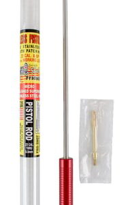 Pistol Cleaning Rod - 1 Piece SS with .17 Cal. Jag