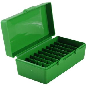 MTM Flip Top 50rd Pistol Ammo Box